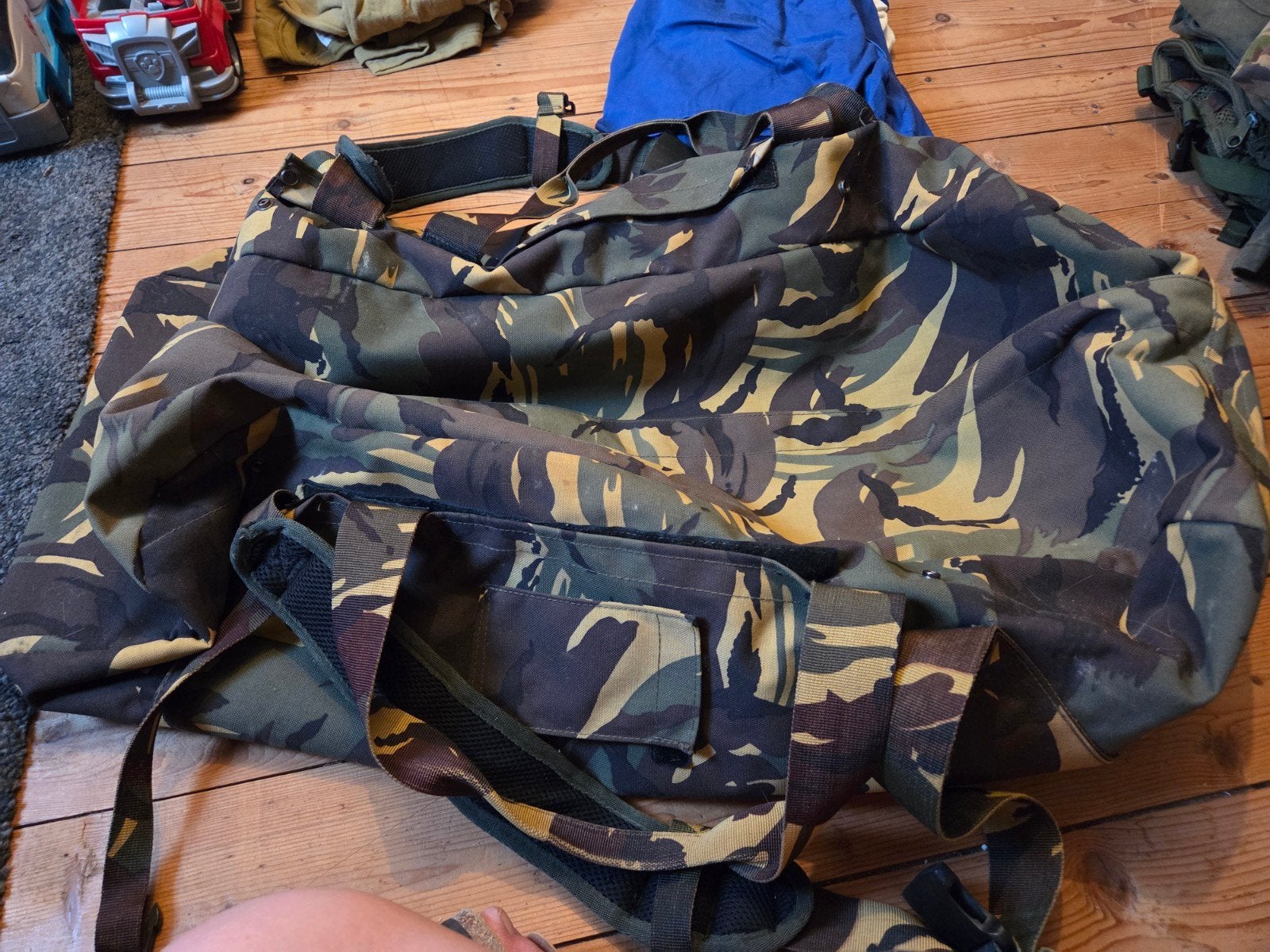 Sporttas defensie, Ophalen, Landmacht, Nederland