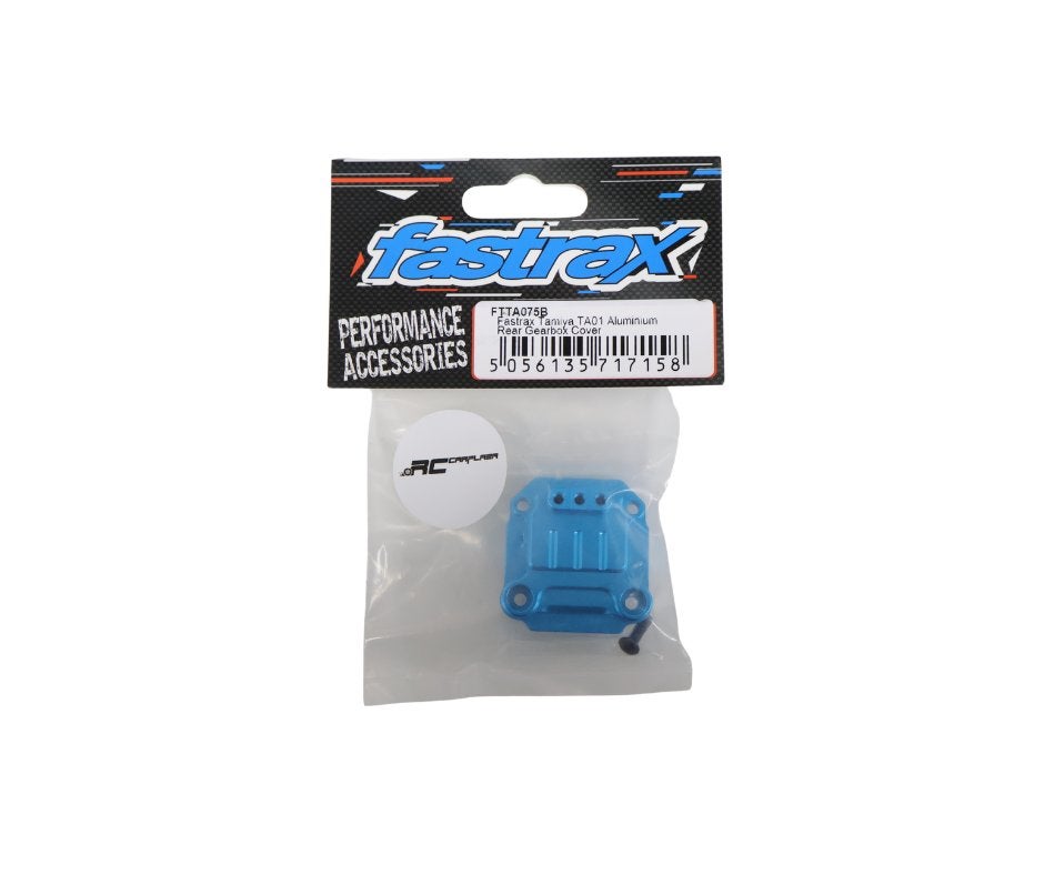FASTRAX TAMIYA TA01 ALUMINIUM REAR GEARBOX COVER, Verzenden, Nieuw