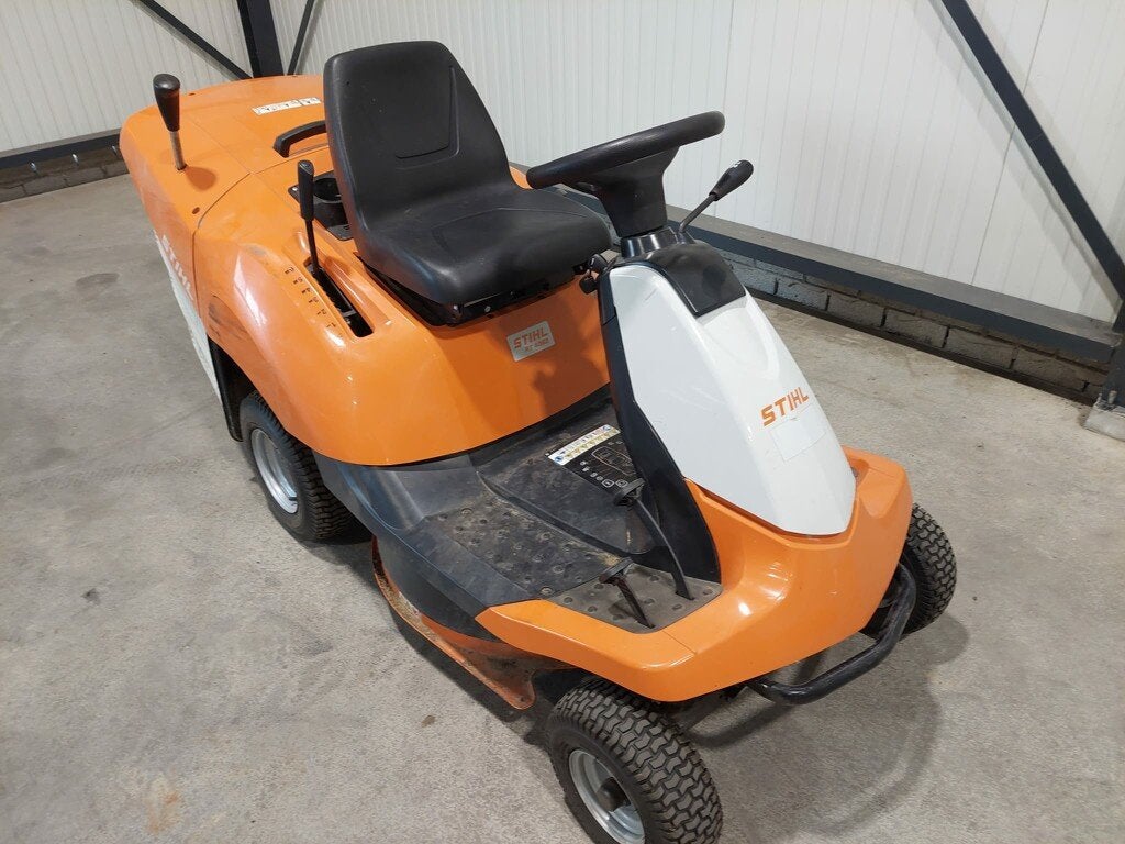 Stihl zitmaaier met opvang, Gebruikt, Stihl