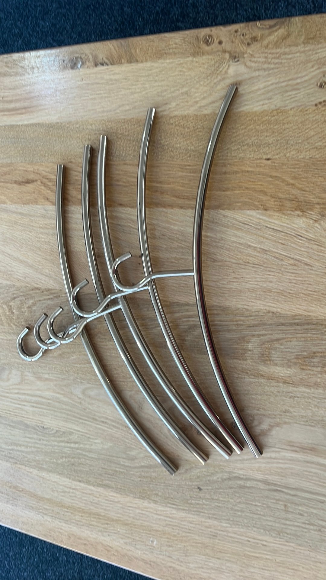 Kleerhangers, Ophalen, Gebruikt, Metaal