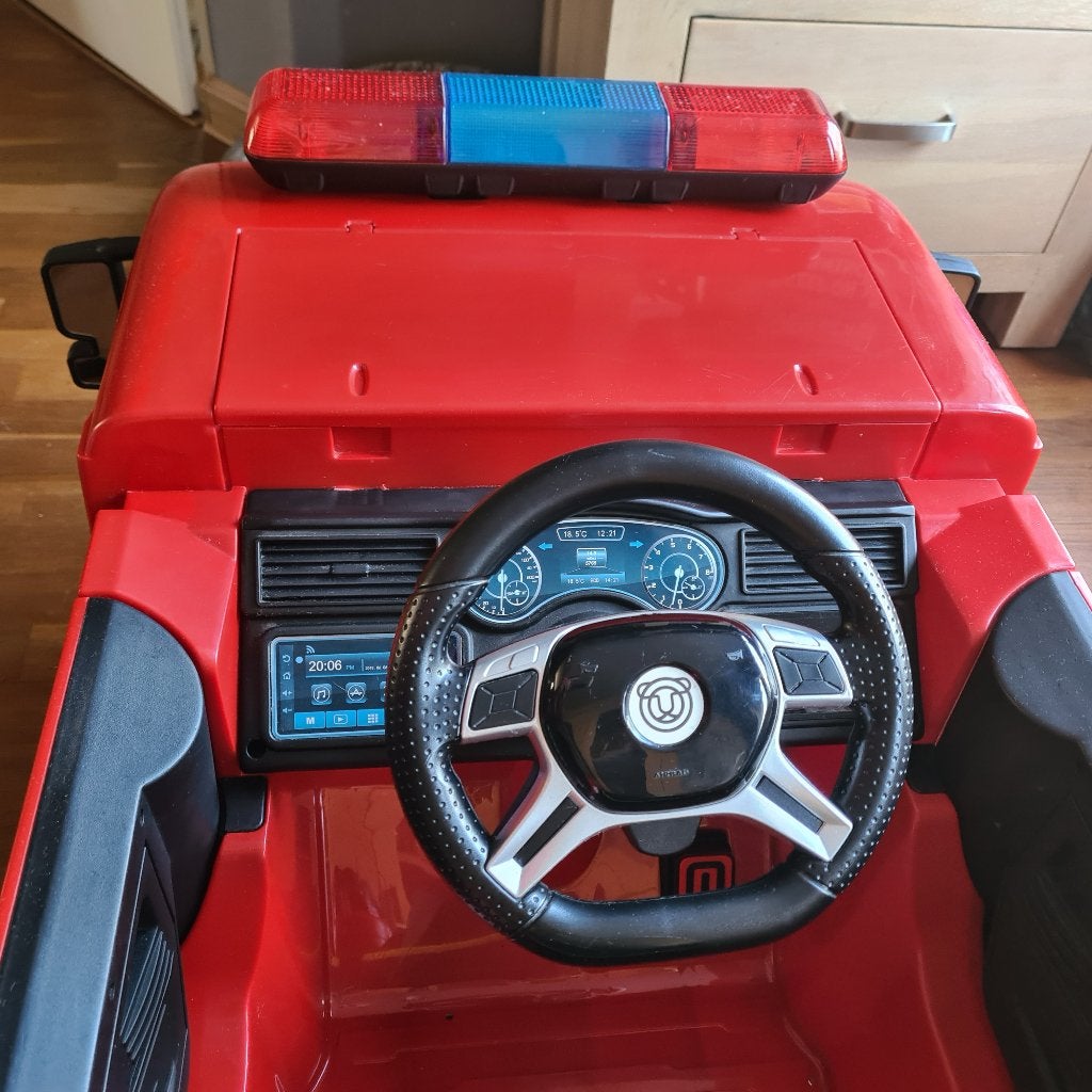 Foto 4 van Grote elektrische brandweerauto met licht en geluid