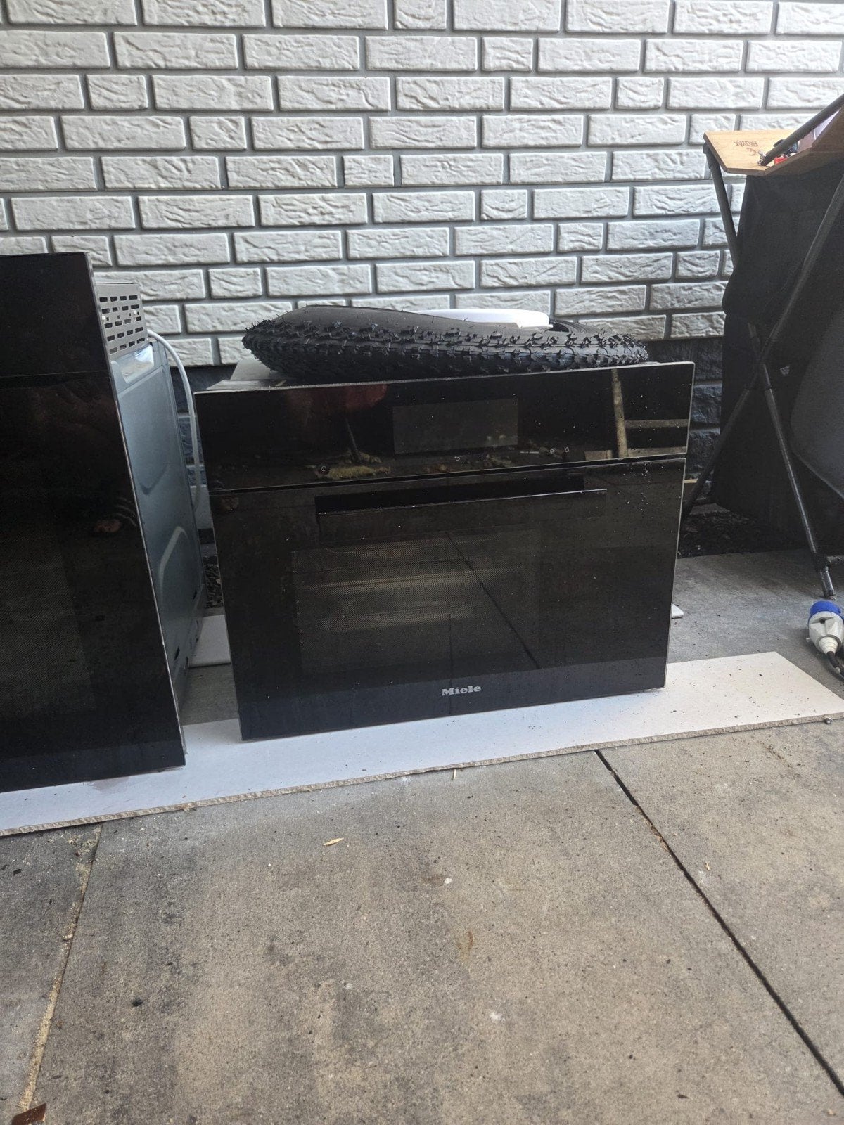 Miele blackseries combioven, warmhoudlade, stoomoven, Witgoed en Apparatuur, Ovens, 45 tot 50 cm, Ophalen of Verzenden, Inbouw
