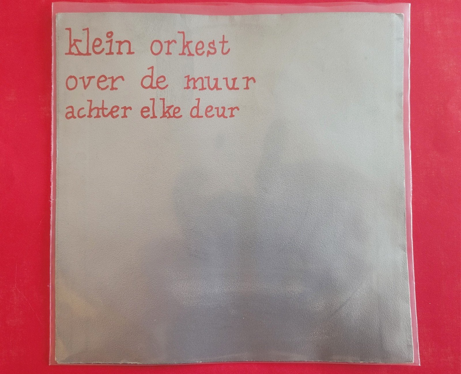 Klein Orkest  - Over de muur, Ophalen, Zo goed als nieuw, Overige formaten, Levenslied of Smartlap