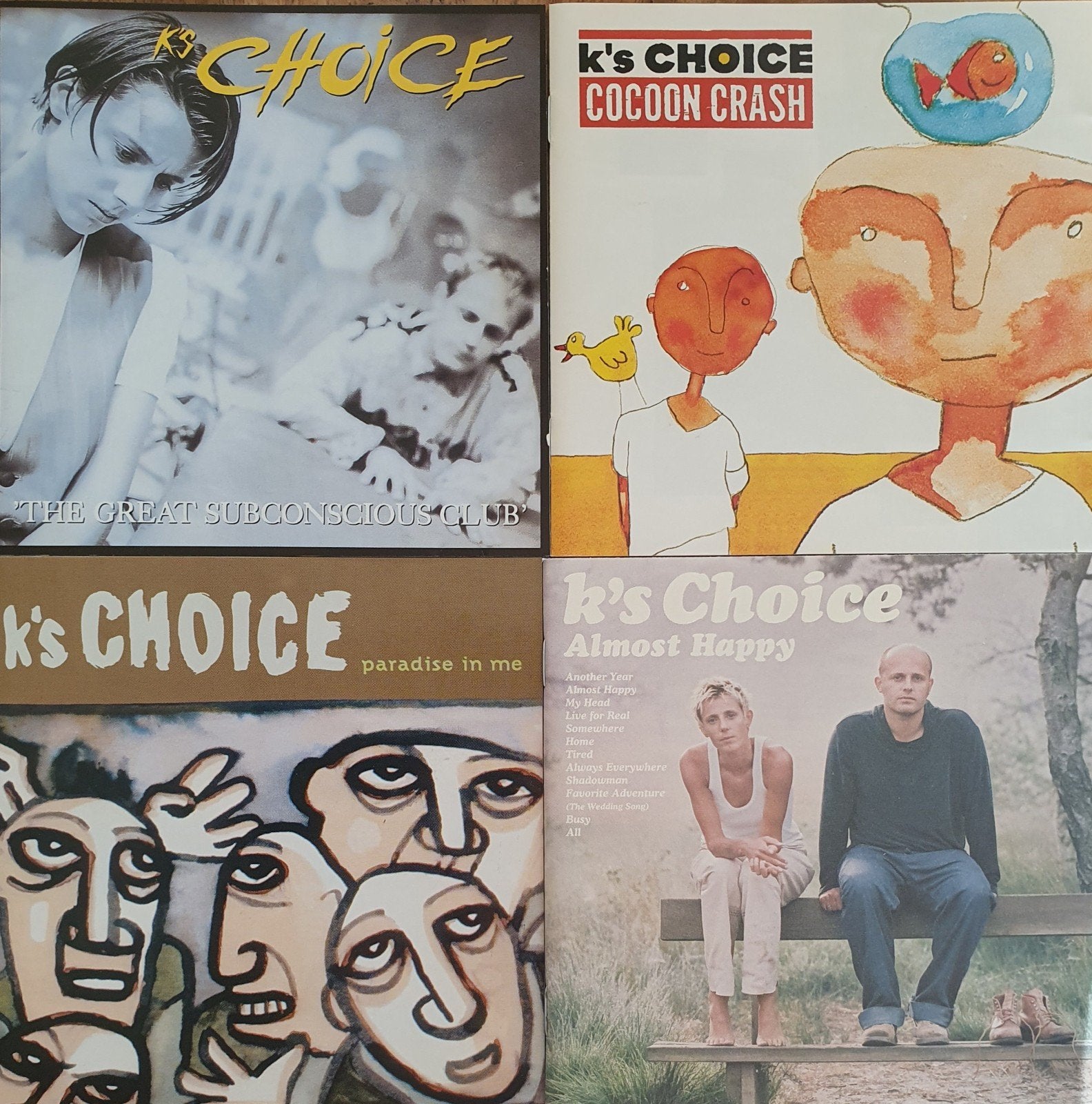 K's Choice cd's mogen ook per stuk, Ophalen of Verzenden