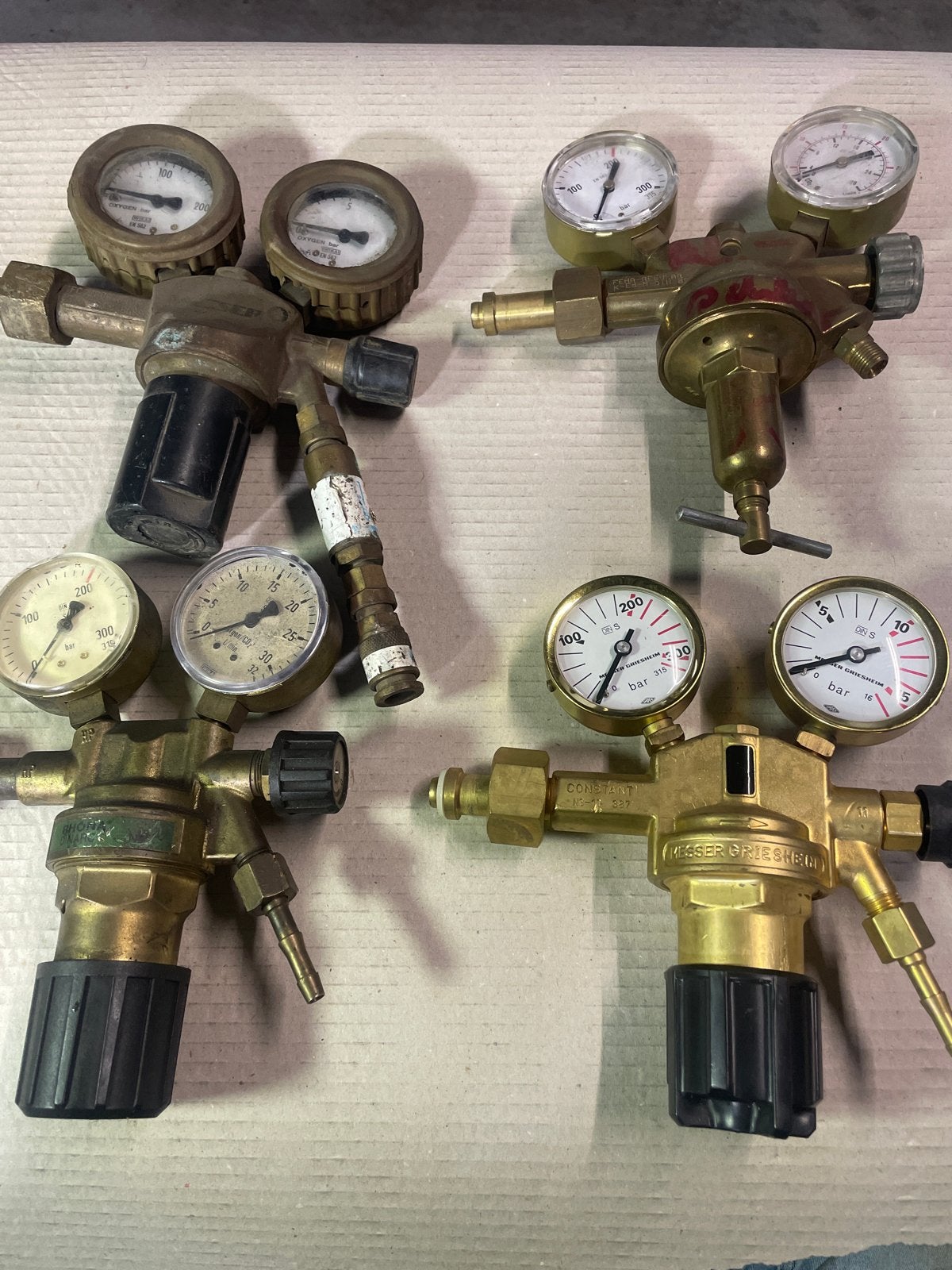 gasdrukregelaars voor lassen/snijden, Ophalen of Verzenden, Gebruikt, Elektrisch