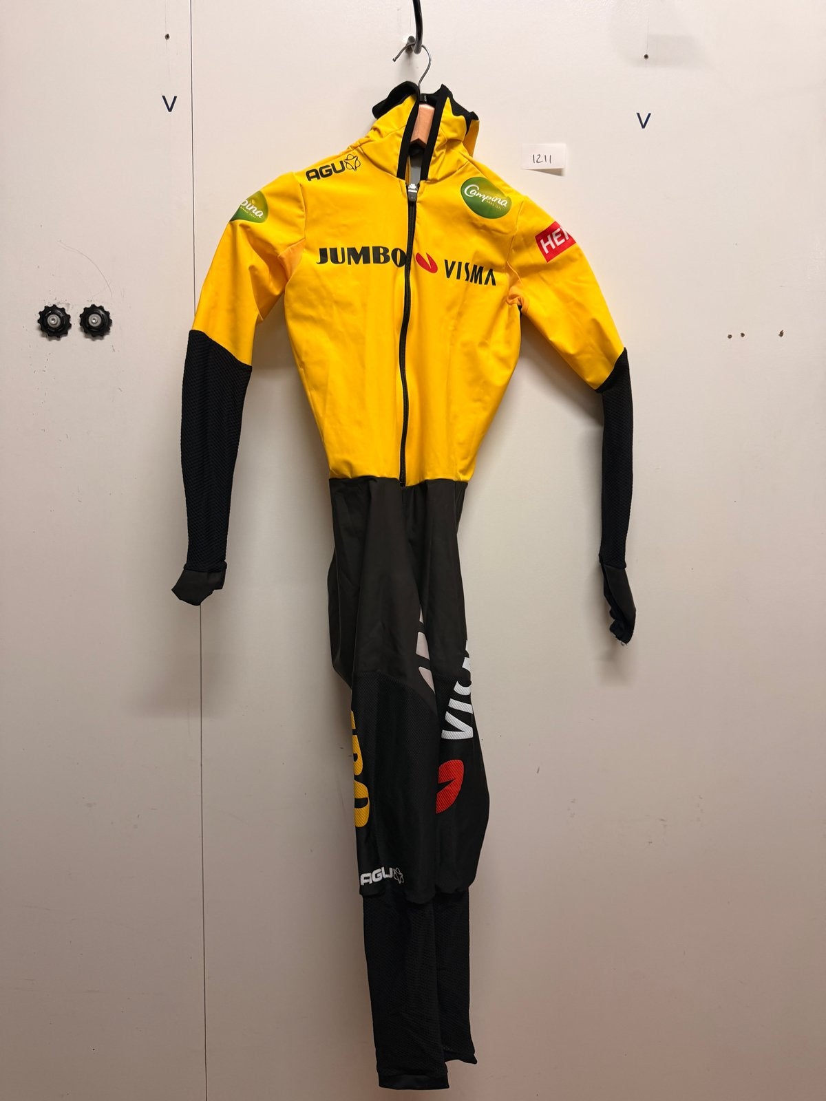 Jansman Jumbo Visma schaatspak - Maat M, Sport en Fitness, Ophalen of Verzenden, Zo goed als nieuw, Overige typen, Overige merken