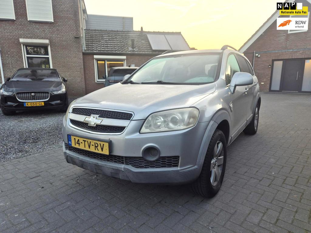 Chevrolet Captiva 2.4i Style 2WD 7 Persoons Airco Trekhaak, Gebruikt, 4 cilinders, 7 stoelen, Bedrijf