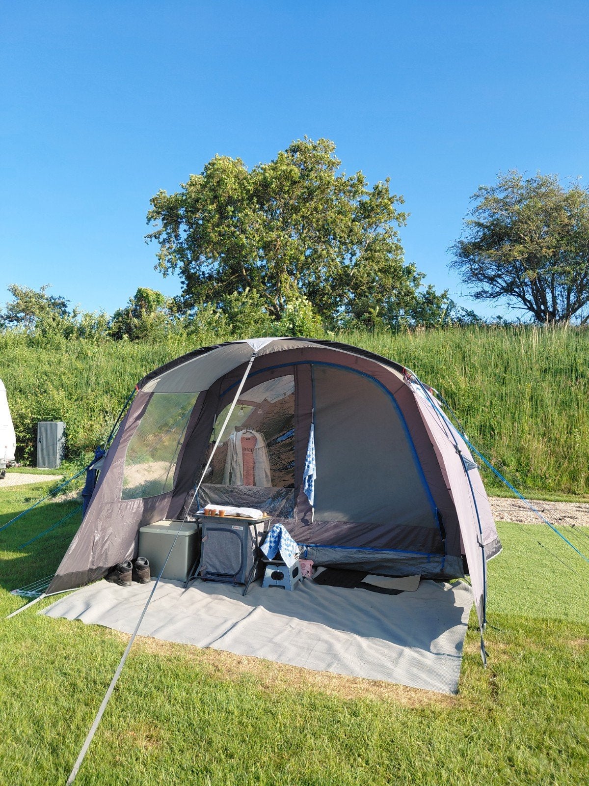 4 persoons tent., Ophalen, Gebruikt, Tot en met 4