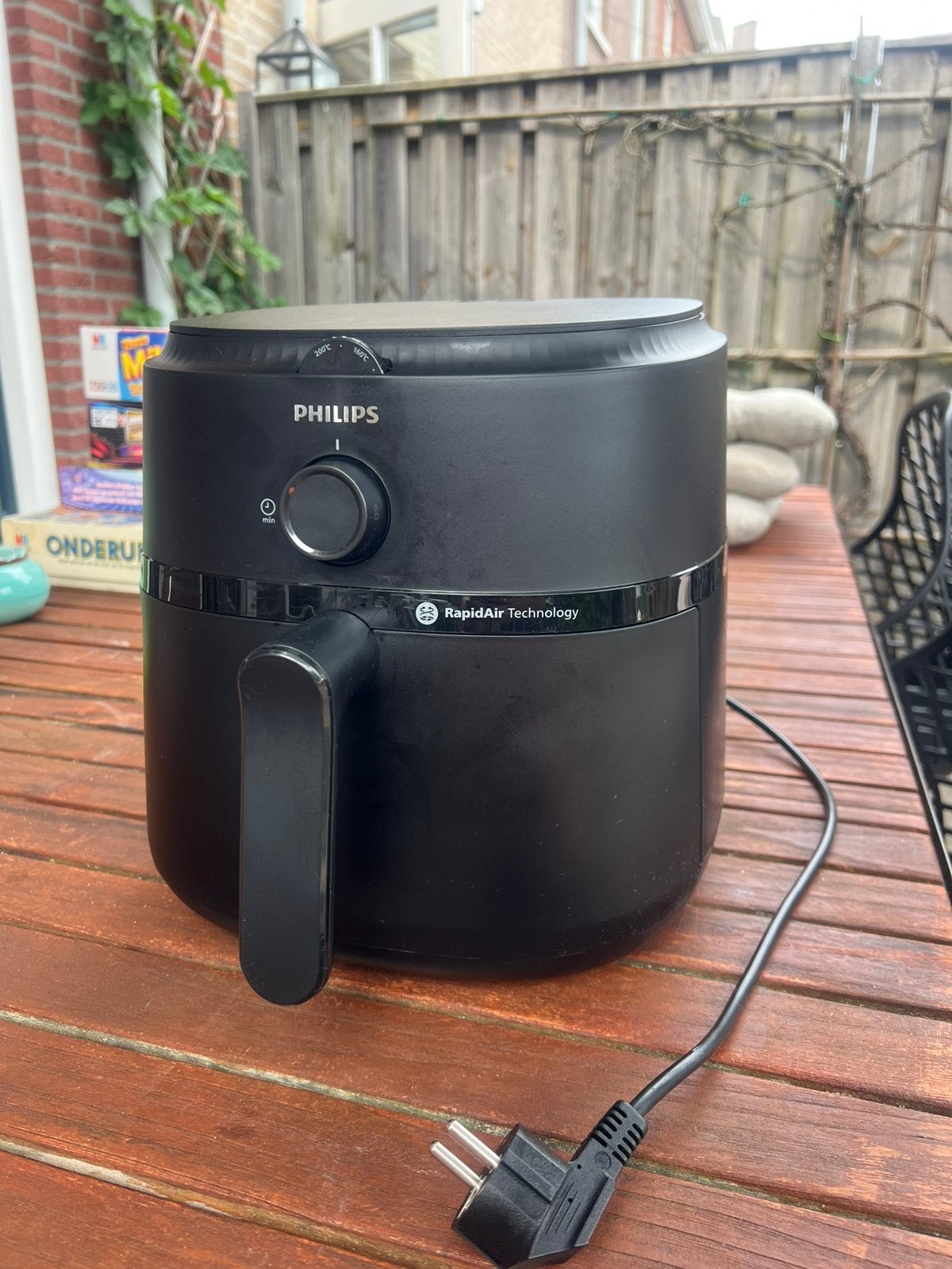 Philips airfryer RapidAir, Ophalen, Gebruikt, Airfryer XL, 1500 gram of meer