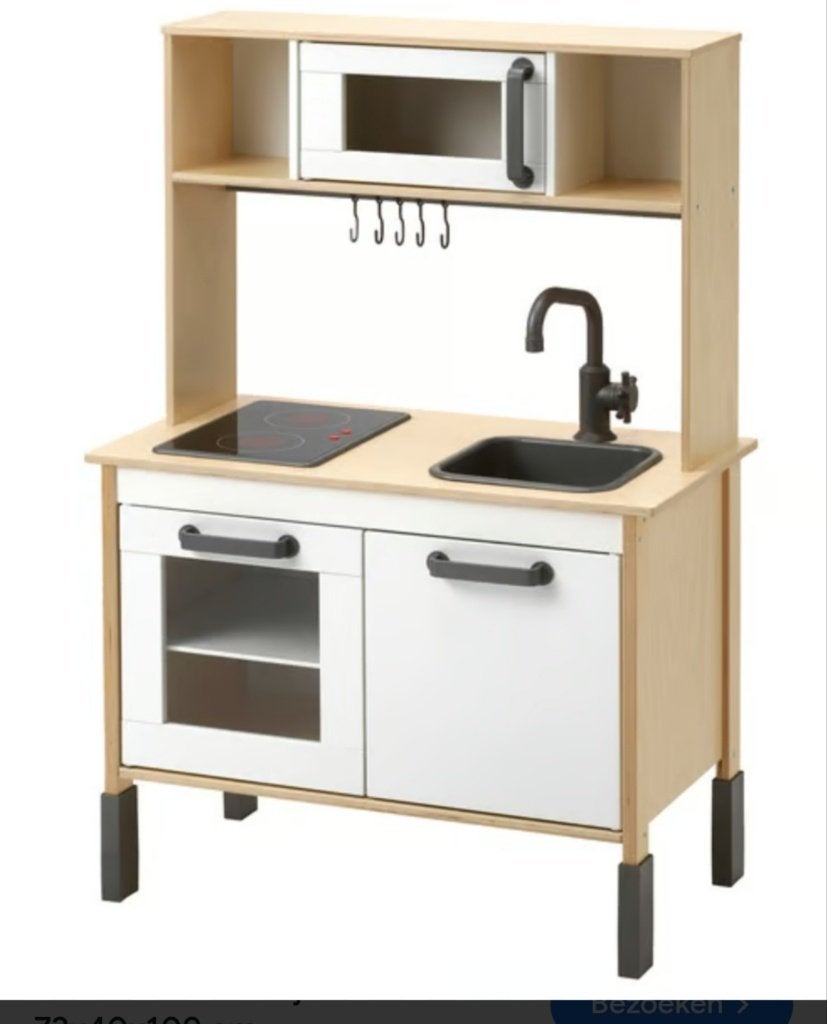 Ikea duktig, Ophalen, Zo goed als nieuw, Hout, Speelkeuken