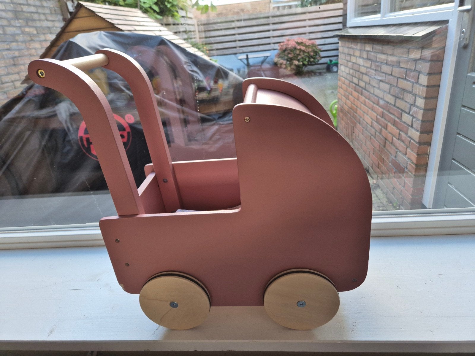 Little Dutch Houten Poppenwagen Roze, Kinderen en Baby's, Ophalen, Zo goed als nieuw, Overige typen