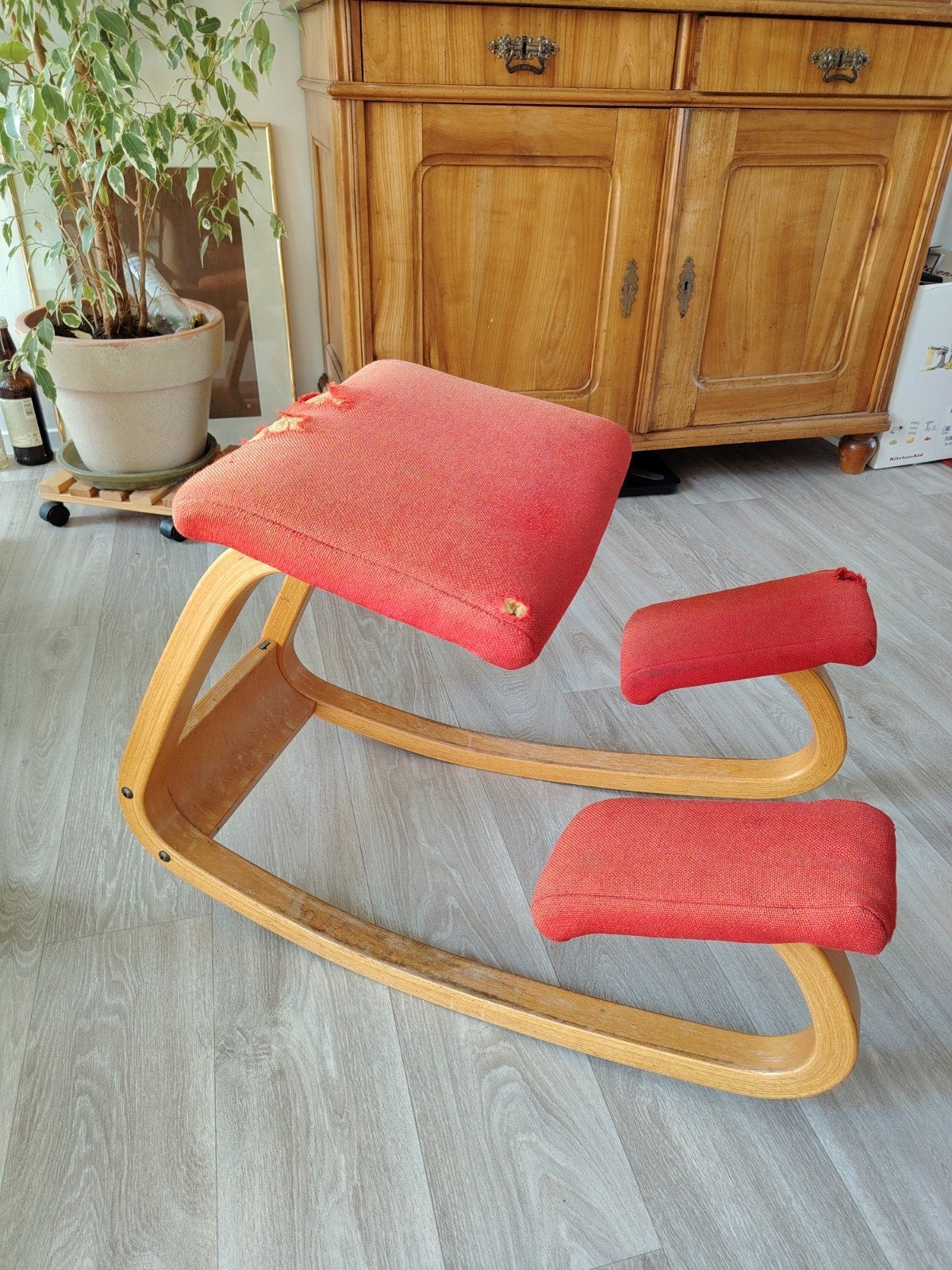 Stokke Varier kniestoel Balance zonder rugleuning, Ophalen, Gebruikt, Eén