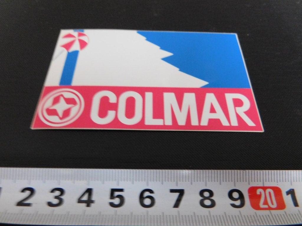 sticker COLMAR *, Verzamelen, Stickers, Zo goed als nieuw, Ophalen