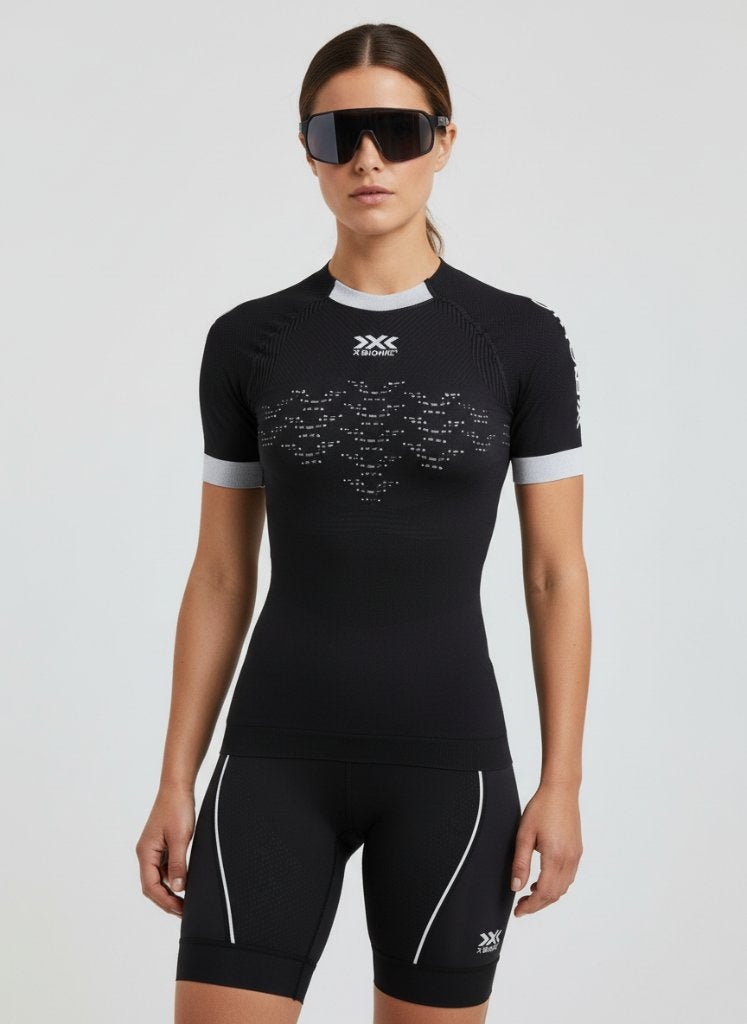 L = 40 X-Bionic The Trick 4.0 Runningshirt Hardloopshirt, Maat 38/40 (M), Zwart, Nieuw, Ophalen of Verzenden