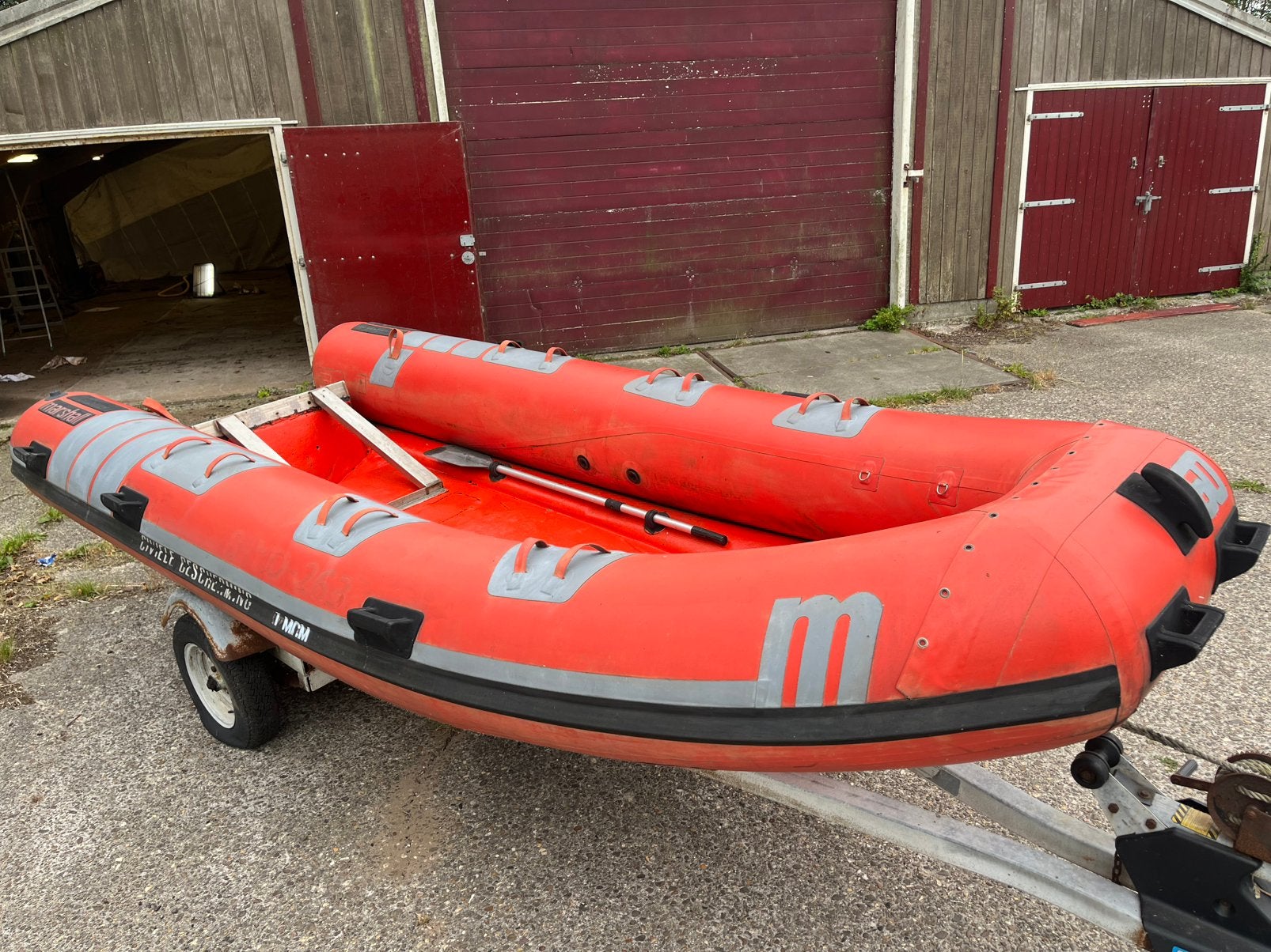 Rib boot marshall, Watersport en Boten, Ophalen, Gebruikt, Overige typen, Motorboot