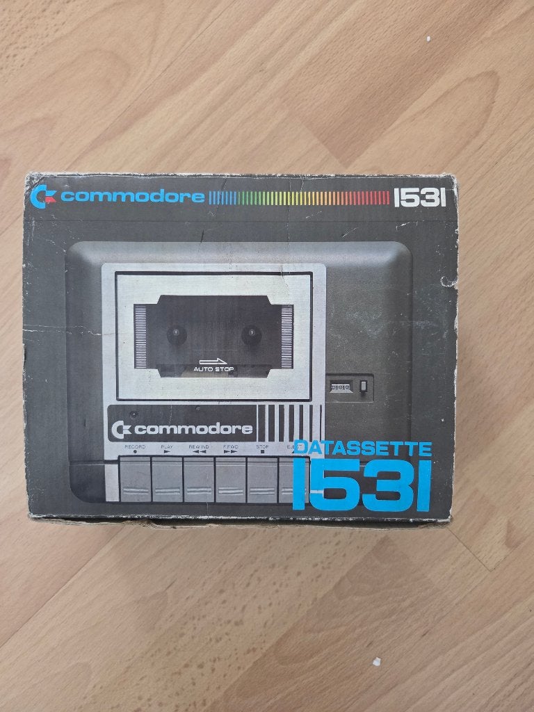 Commodore Datasette 1531 in originele doos – Retro Computer, Computers en Software, Ophalen of Verzenden