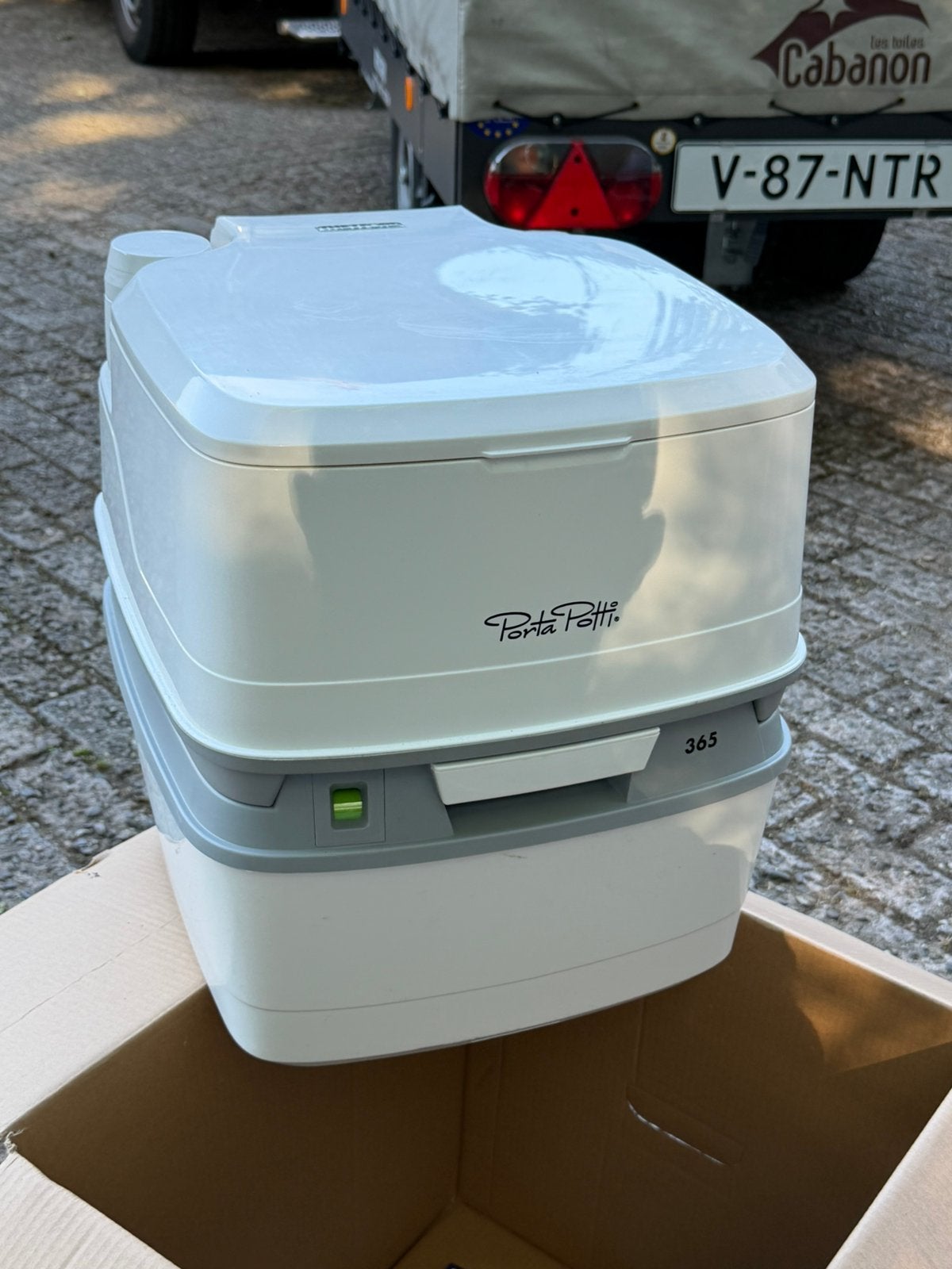 Porta Pottie 365, Caravans en Kamperen, Ophalen, Zo goed als nieuw
