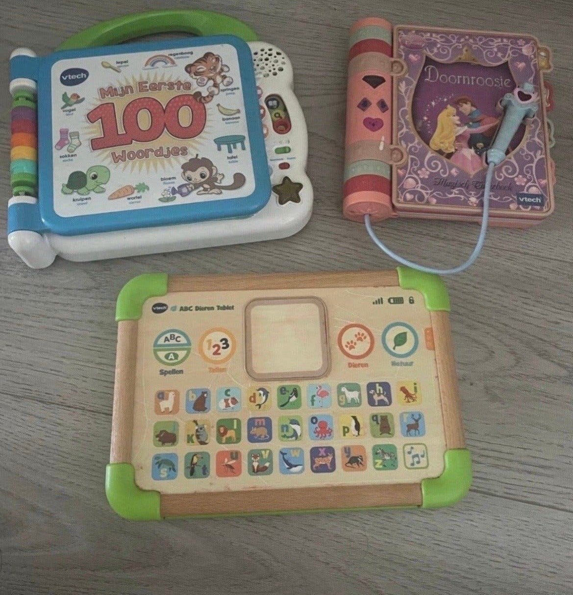 VTech Educatief Speelgoed Set: Mijn Eerste 100 Woordjes, Doo, Ophalen of Verzenden, Gebruikt, Taal en Lezen, Met geluid
