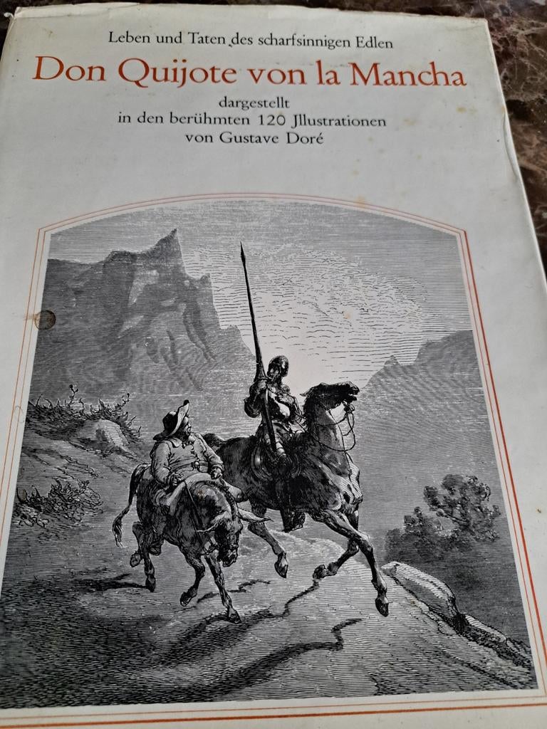Don Quijote von la Mancha - Geïllustreerd door Gustave Doré, Ophalen of Verzenden, Gelezen, Miguel de Cervantes Saavedra, Europa overig