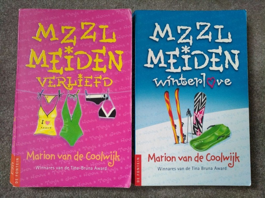 2 boeken | MZZL Meiden ( Verliefd en Winterlove ), Ophalen, Zo goed als nieuw, Marion van de Coolwijk