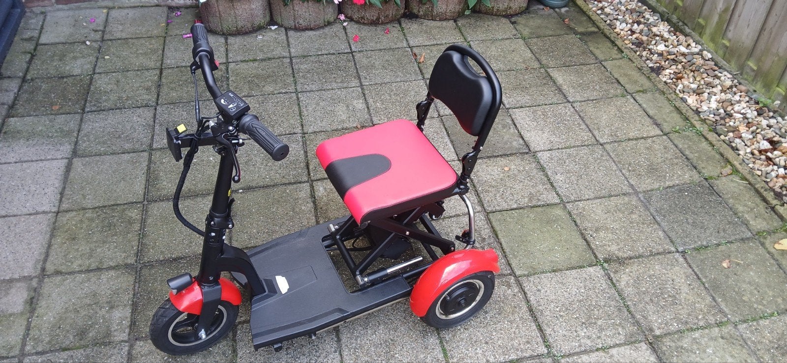 opvouwbare scootmobiel, 16 t/m 25 km, Zo goed als nieuw, 11 t/m 15 km/u, Ophalen