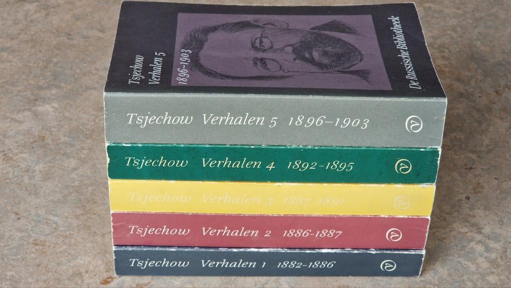 5x Tsjechow - Russische Bibliotheek,  G.A. van Oorschot, Ophalen of Verzenden, Gelezen
