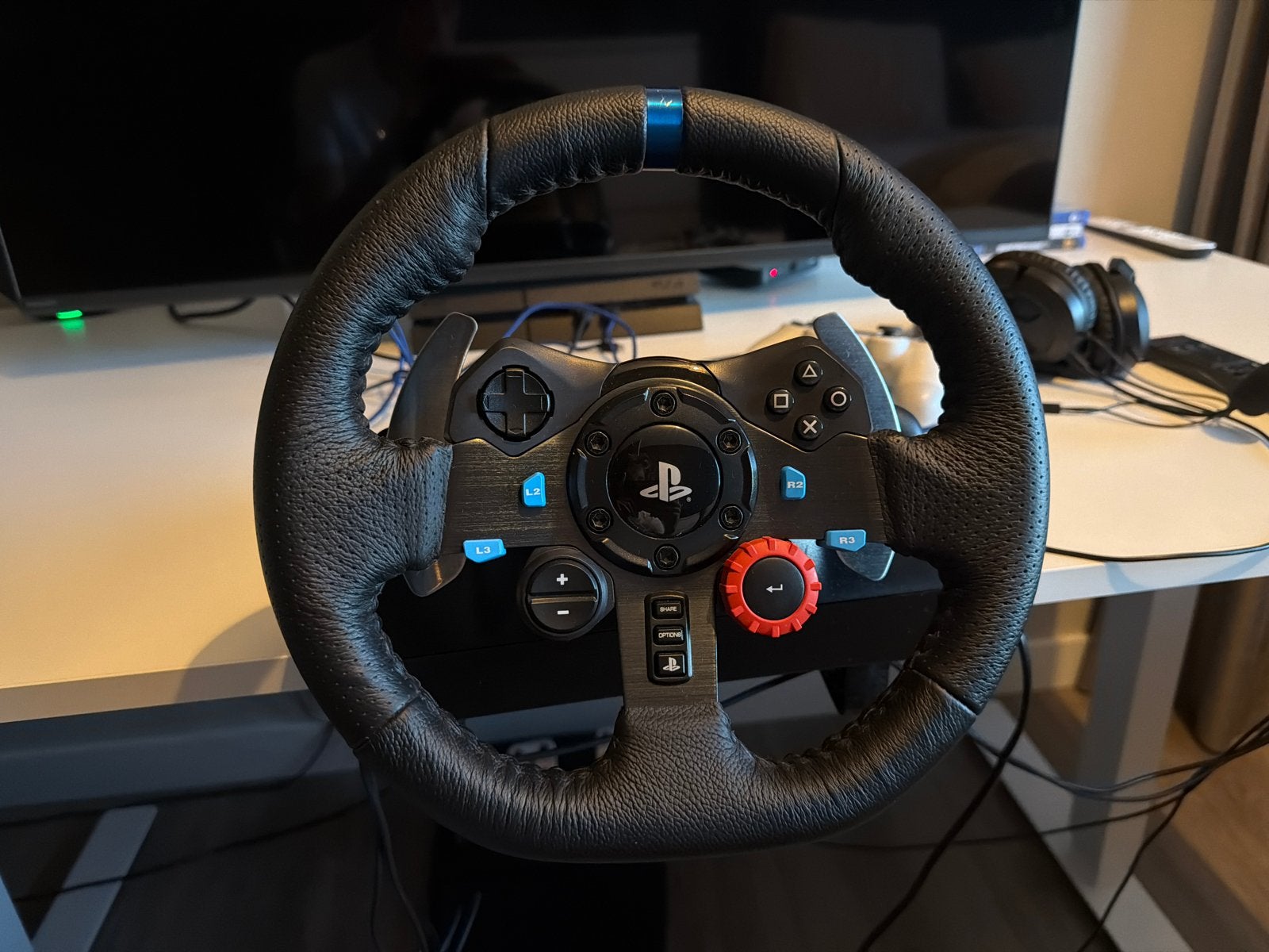 Logitech G29 Racestuur met Pedalen en Shifter, Ophalen, Racestuur, Force feedback, PlayStation