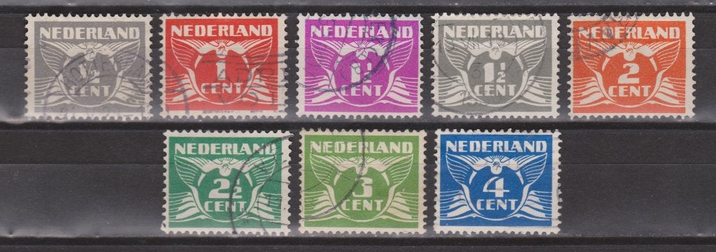 NVPH 169 - 176 geb Kinderzegels 1925 OUD NEDERLAND p/stuk, Ophalen of Verzenden, T/m 1940, Gestempeld