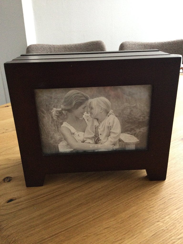 Houten fotohouder, Ophalen of Verzenden