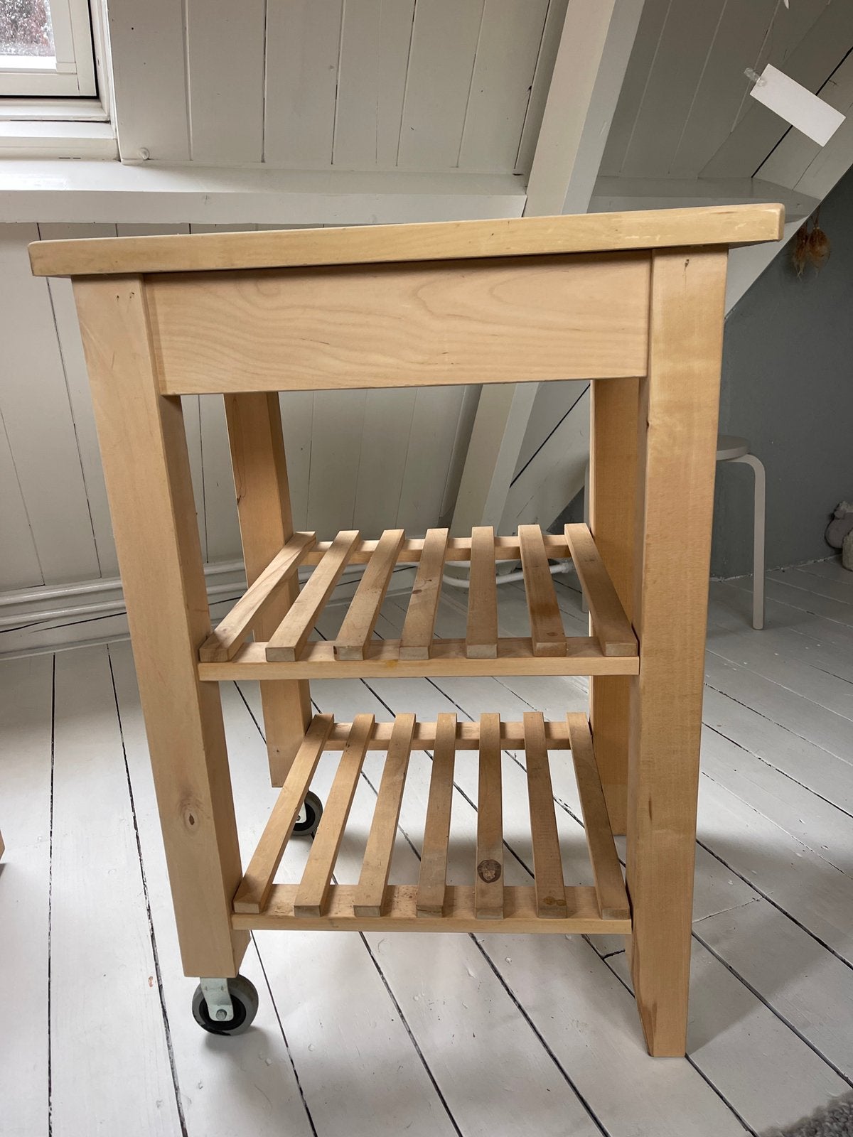Ikea trolley Bekvam, Ophalen, Gebruikt, Hout, IKEA