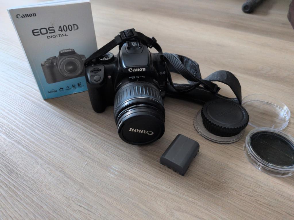 Canon EOS 400D Digitale Spiegelreflexcamera, Audio, Tv en Foto, Fotocamera's Digitaal, Zo goed als nieuw, Spiegelreflex, Canon