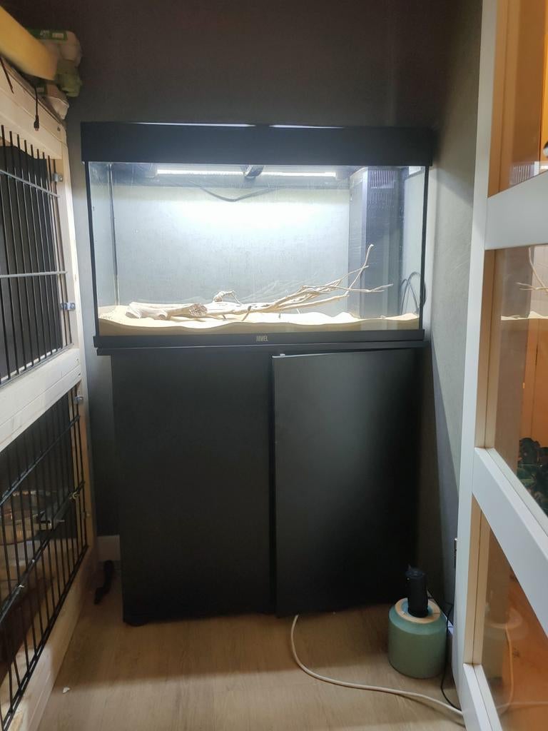 Juwel Rio 125 aquarium + onderkast 1 jaar gebruikt, Dieren en Toebehoren, Vissen | Aquaria en Toebehoren, Ophalen, Gebruikt, Leeg aquarium