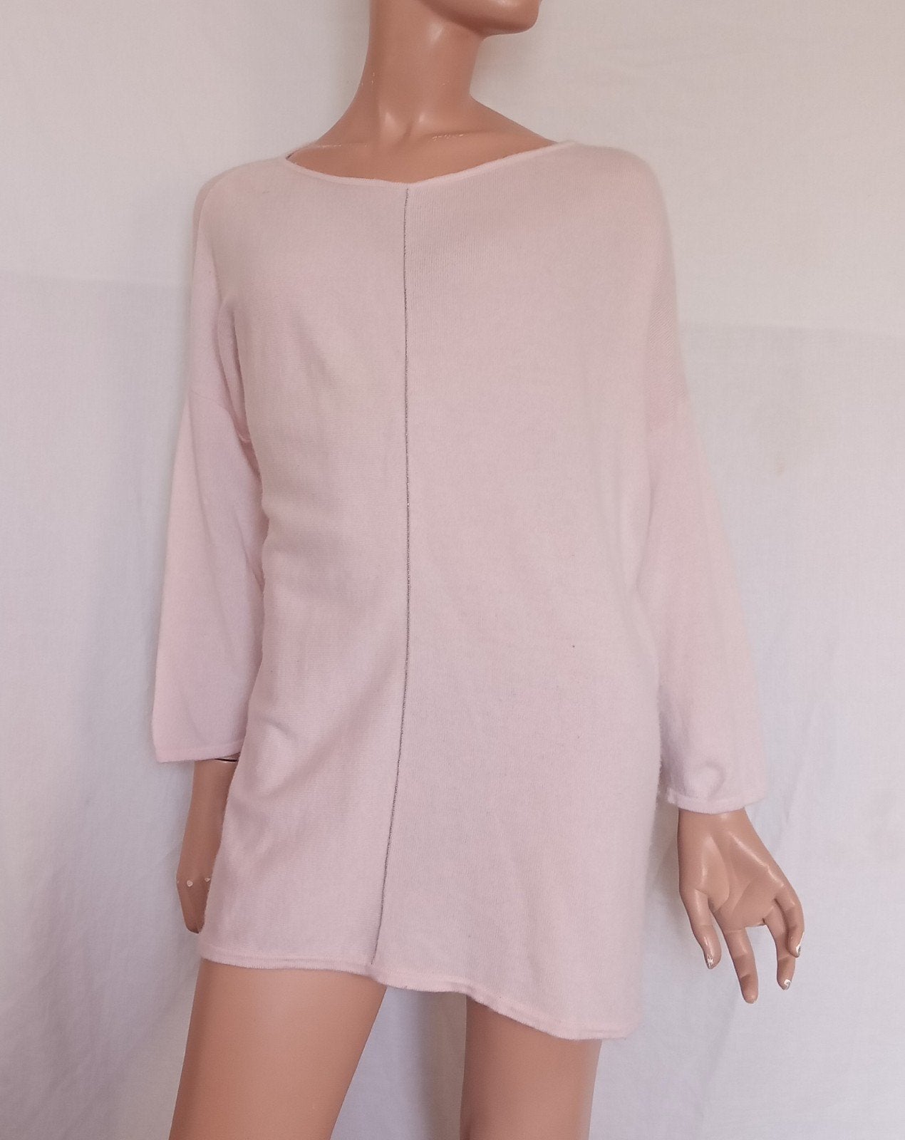 GC FONTANA Trui , Maat 44 - 46 , WOL , CASHMERE, Ophalen of Verzenden, Zo goed als nieuw, Maat 42/44 (L), Roze
