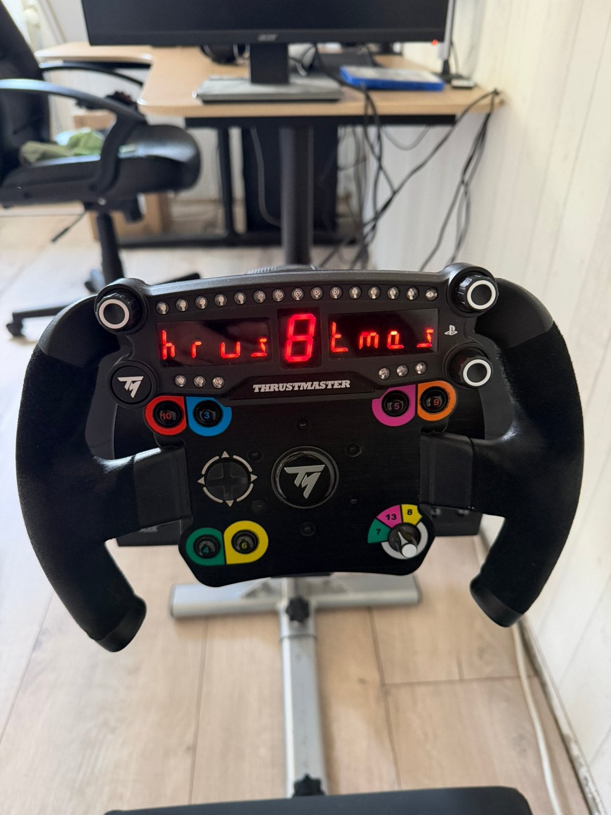 Trustmaster TM Open Wheel F1 + BT LED, Ophalen of Verzenden, Zo goed als nieuw