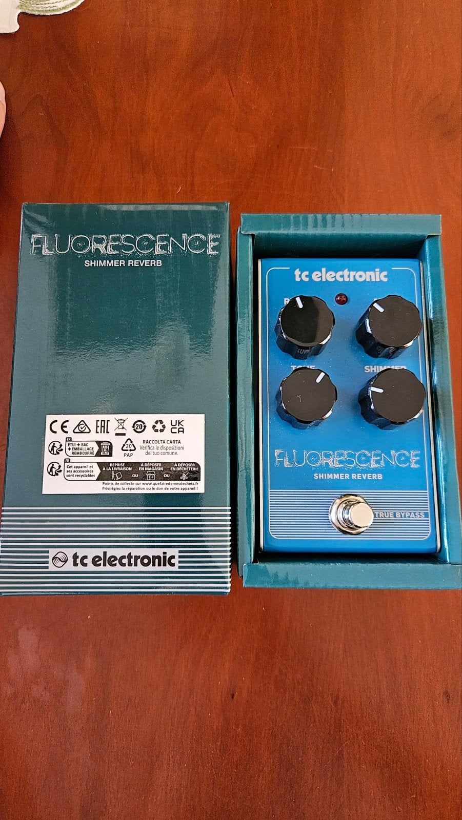 TC Electronic Fluorescence Shimmer Reverb, Muziek en Instrumenten, Effecten, Ophalen of Verzenden, Zo goed als nieuw, Reverb