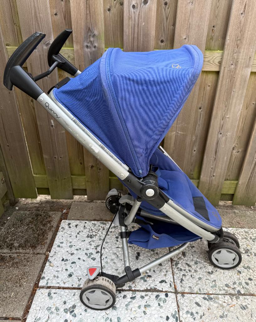 GELIJK OPHALEN! Quinny Zapp Xtra2 buggy met adapters!, Ophalen of Verzenden, Gebruikt, Quinny, Verstelbare rugleuning