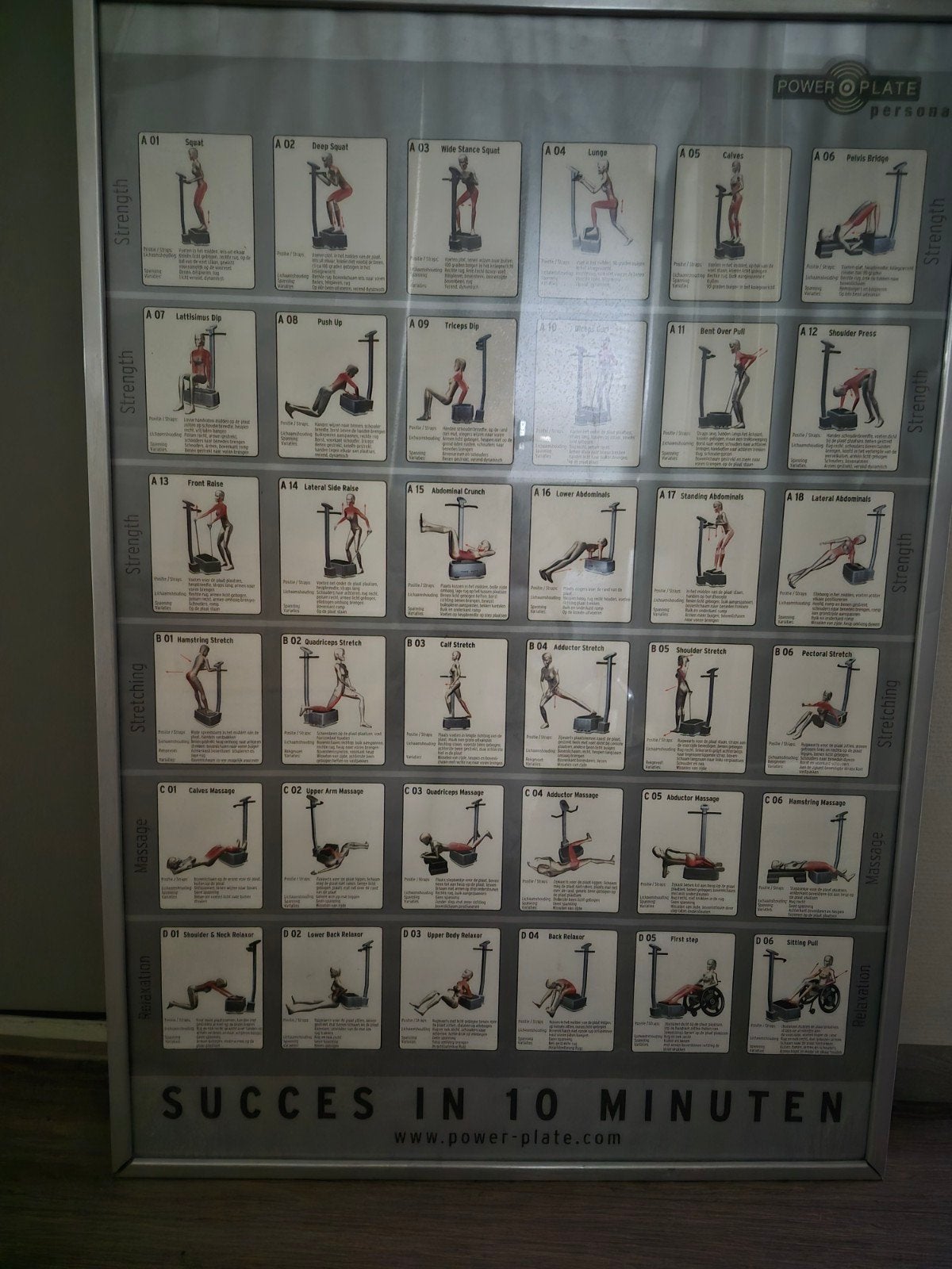 powerplate by connie, Ophalen, Overige materialen, Trilplaat, Benen