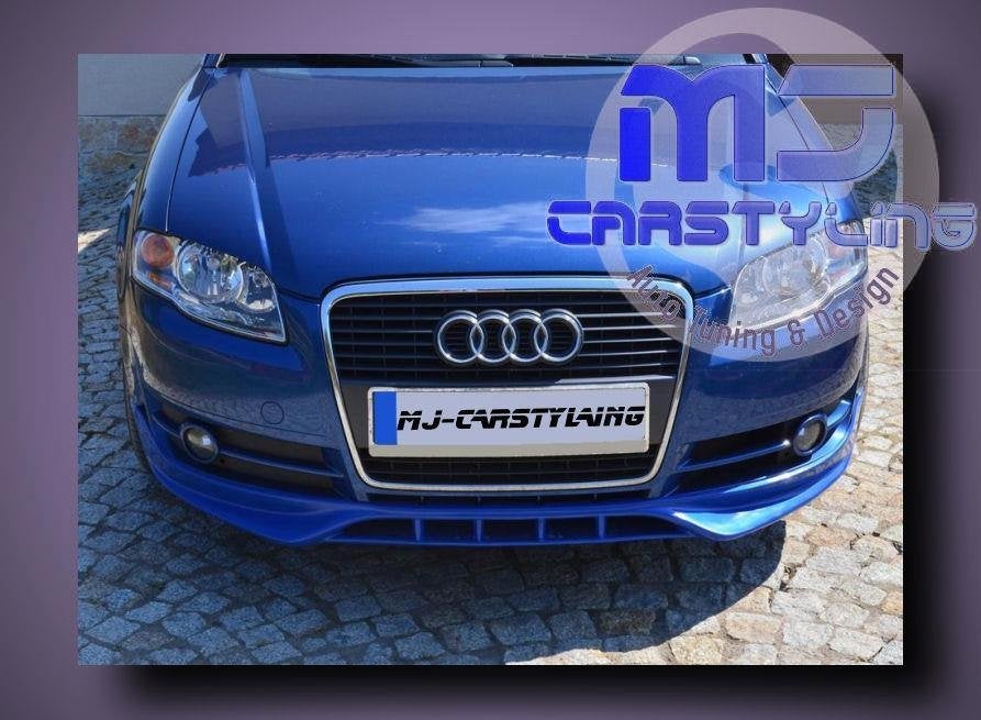 Audi A4 B7 - Voorbumper spoiler, Ophalen of Verzenden, MJ-Carstyling, Info@mj-carstyling.net, Sibeliusstraat 81 5011JH Tilburg