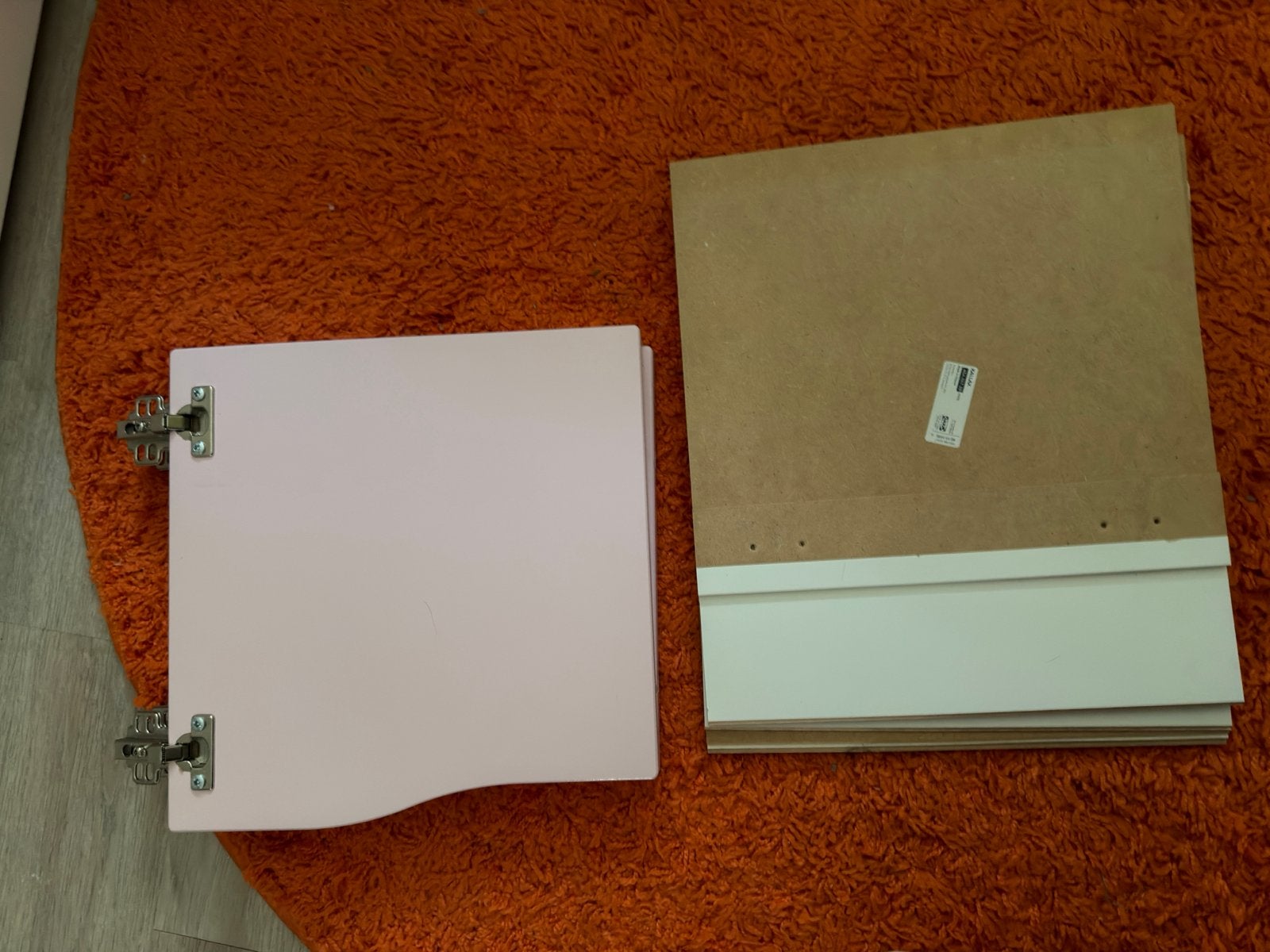 3x IKEA Kallax Inzet (Roze), Huis en Inrichting, Ophalen of Verzenden, Gebruikt