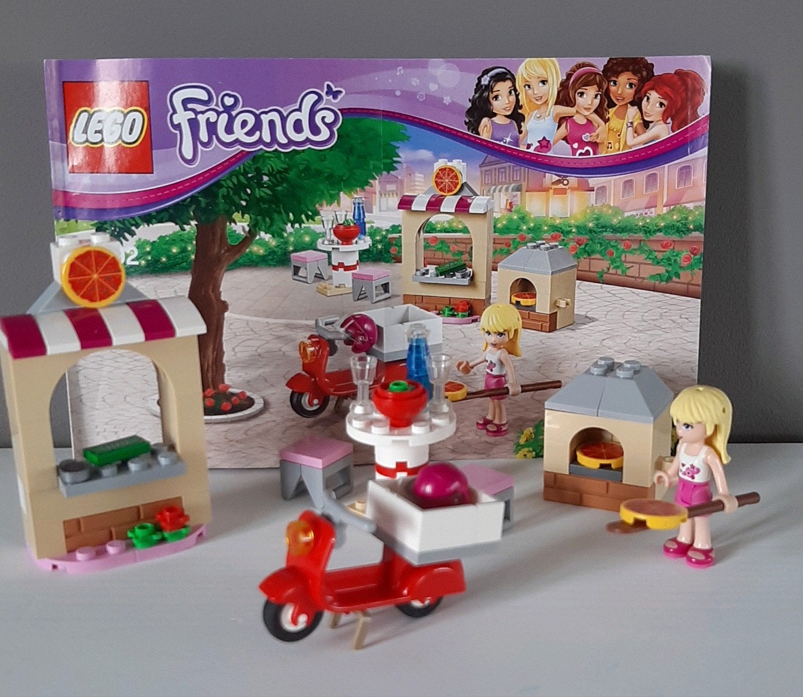 Lego Friends 41092 Pizzabezorger, Ophalen of Verzenden, Zo goed als nieuw