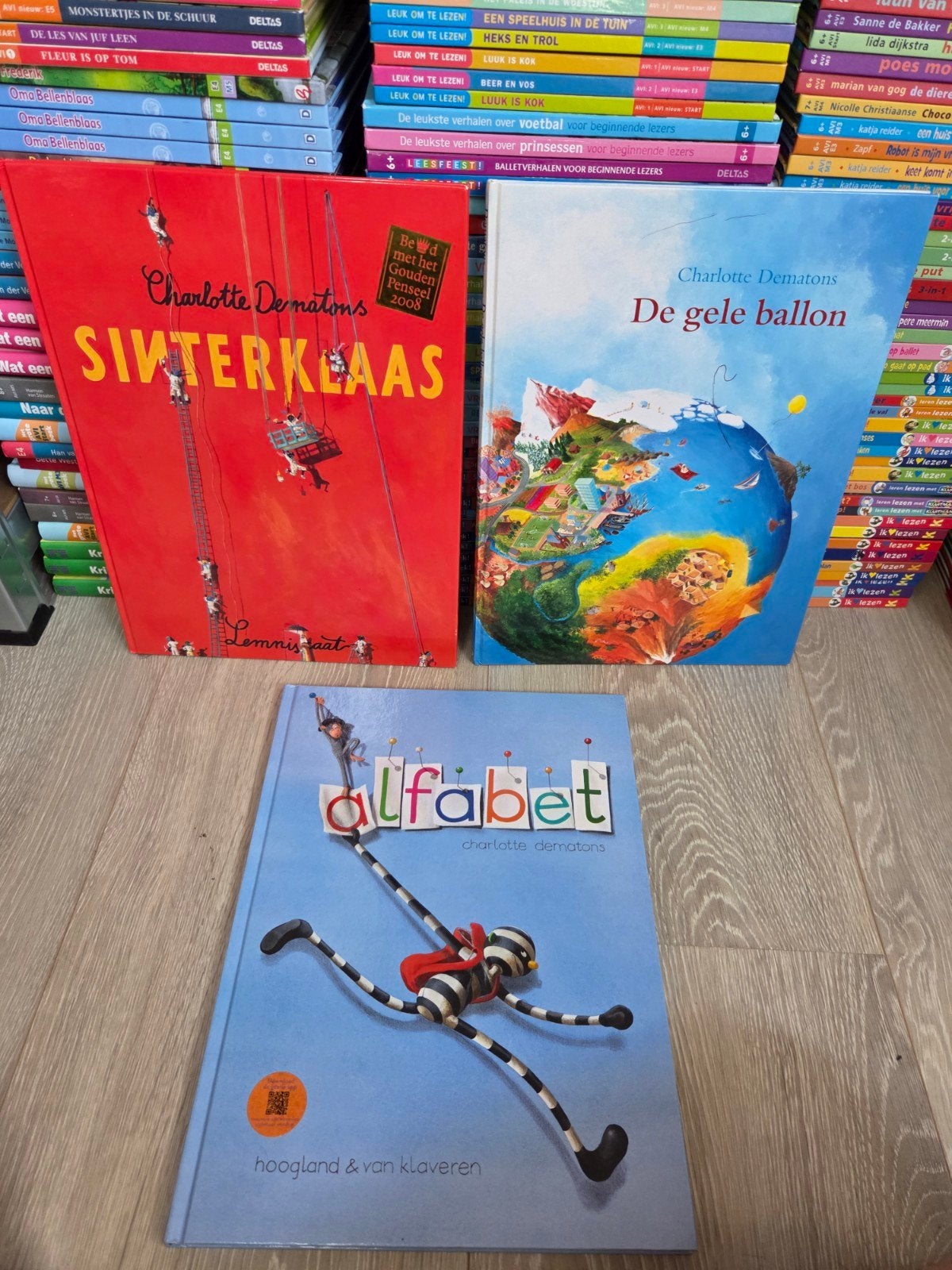 3x Charlotte Dematons oa Sinterklaas, Ophalen of Verzenden, Zo goed als nieuw