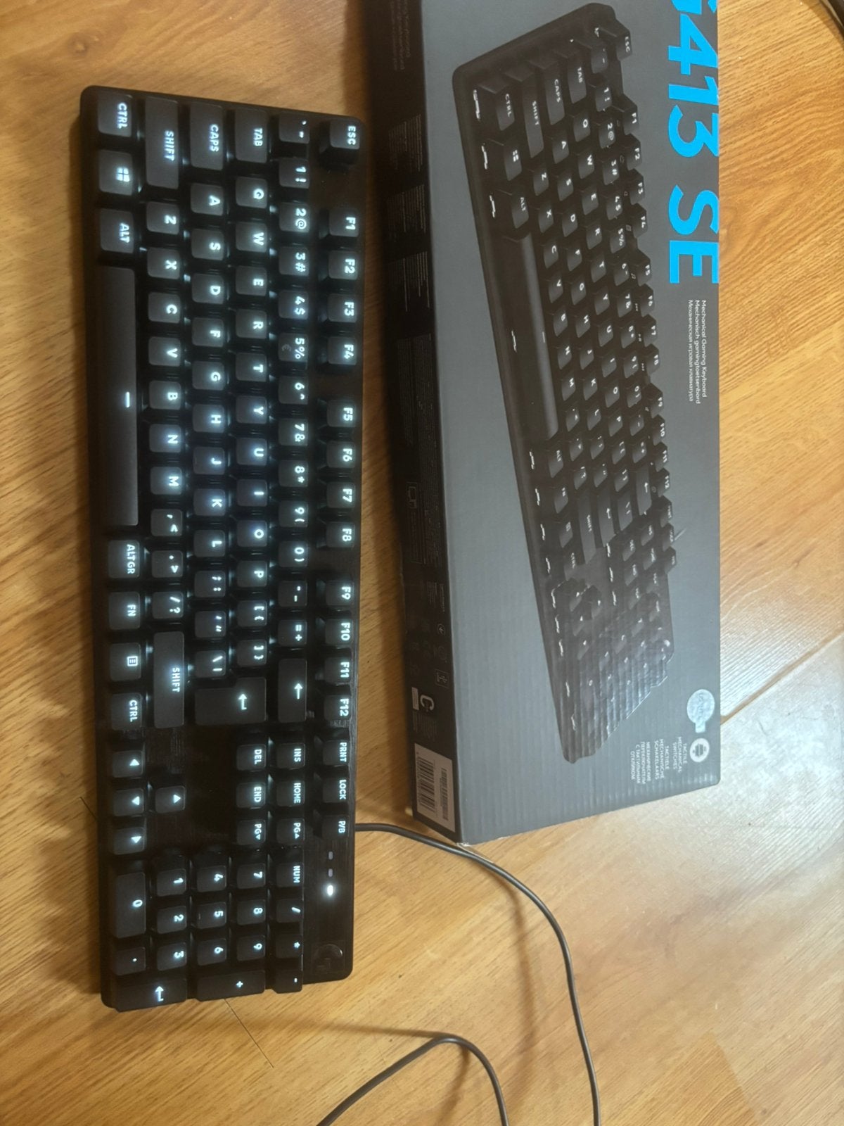 Logitech G413 SE, Computers en Software, Toetsenborden, Gaming toetsenbord, Nieuw, Ophalen of Verzenden, Qwerty