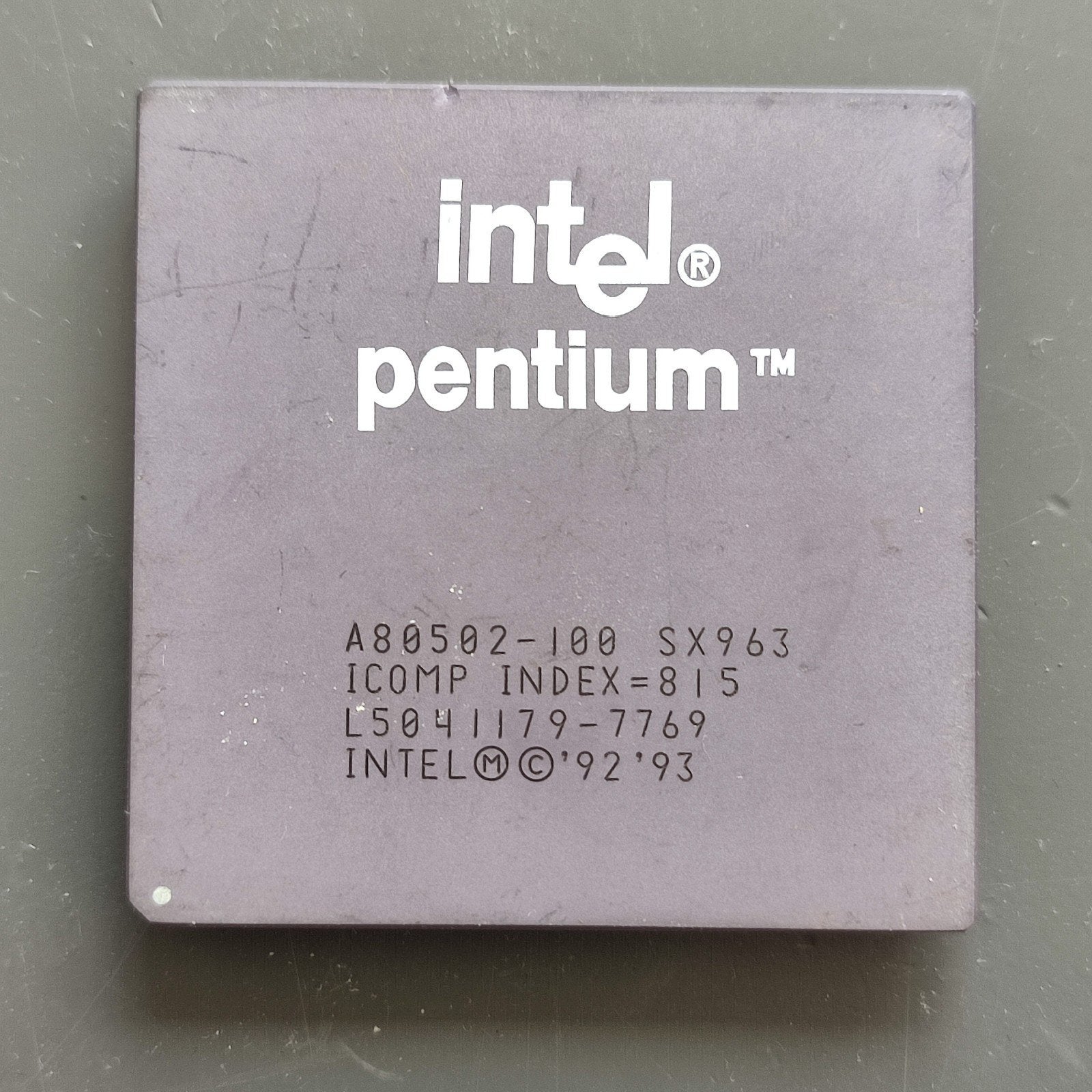 Intel Pentium 100 processor, Ophalen of Verzenden, Intel
