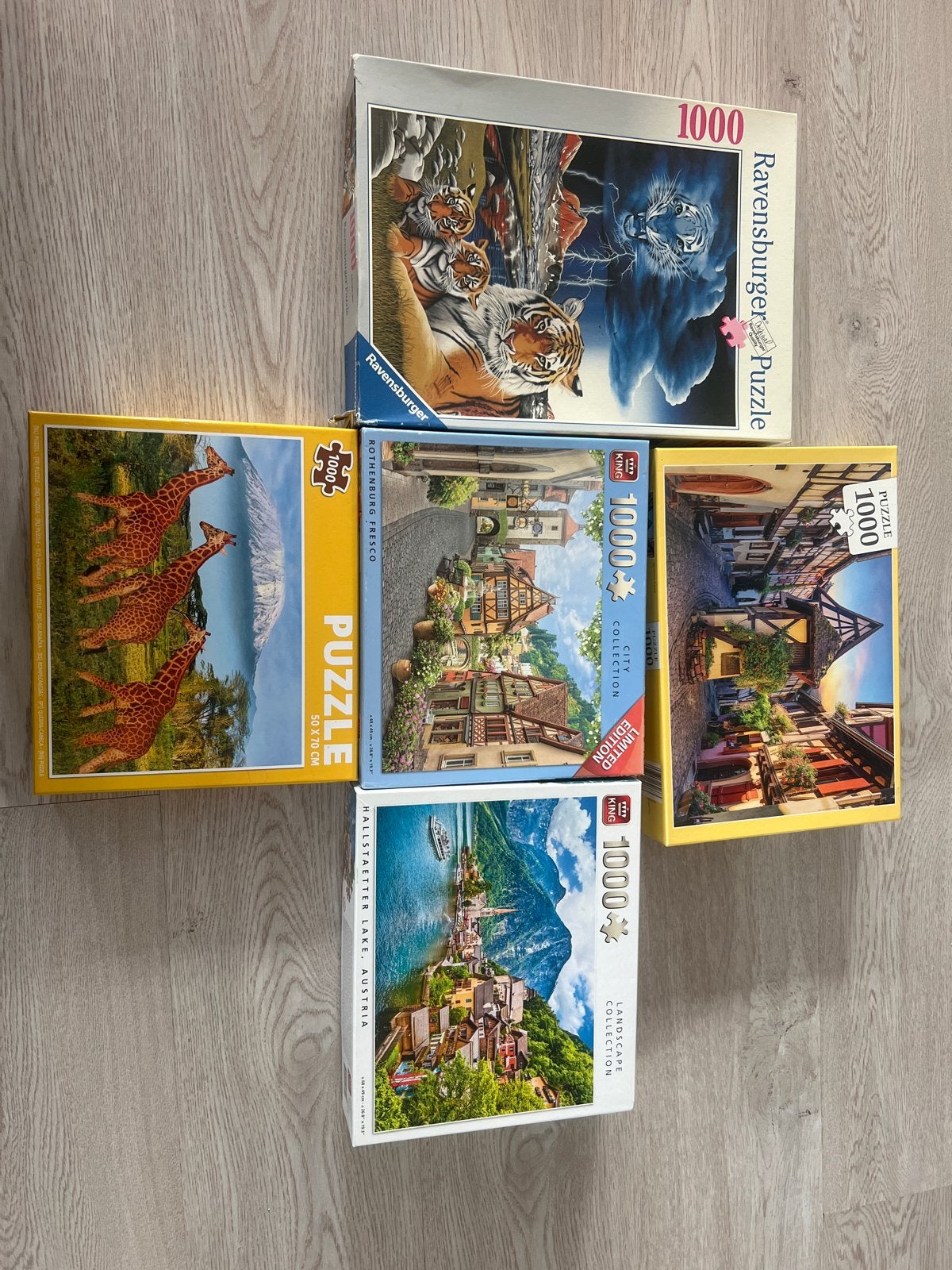 Puzzels, Ophalen of Verzenden, 500 t/m 1500 stukjes, Gebruikt, Legpuzzel