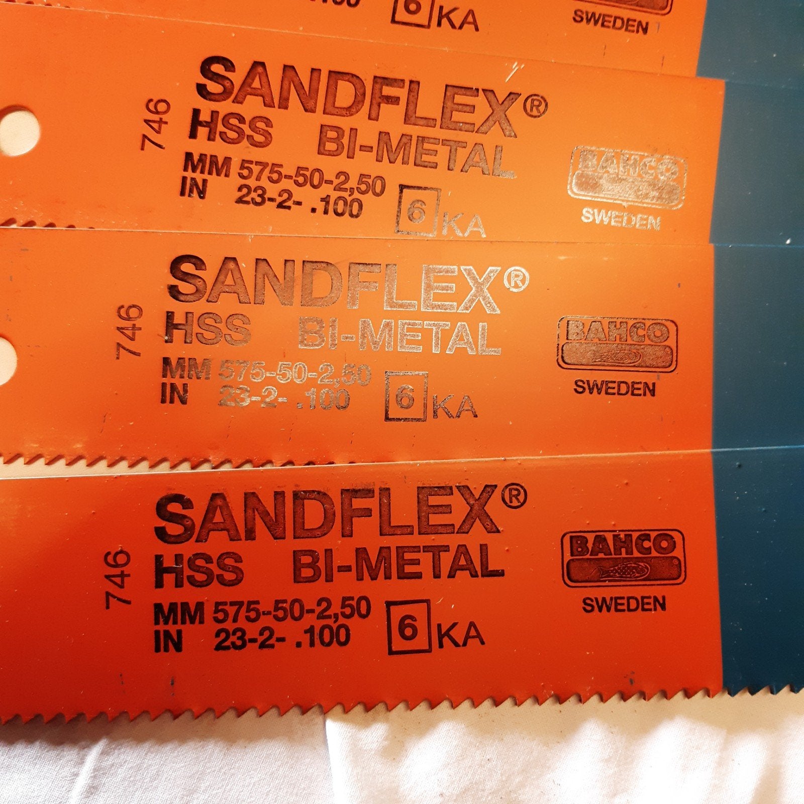 Sandflex bahco zaagbladen, Ophalen, 70 mm of meer, Overige typen, Nieuw