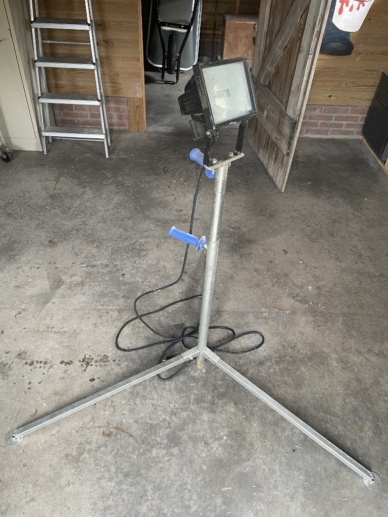 bouwlamp, Ophalen, Gebruikt, 500 watt of meer, Lamp
