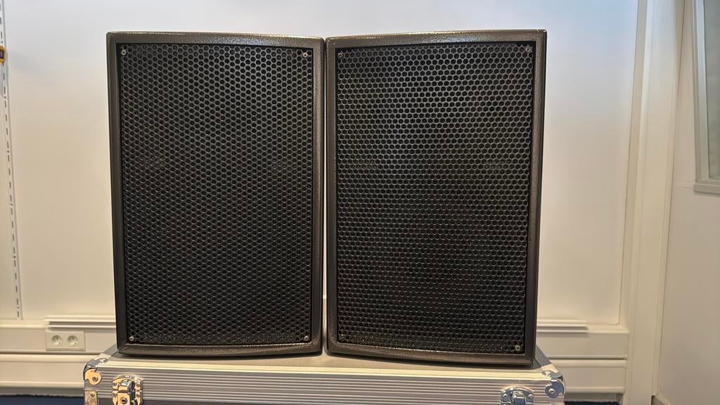 Dynacord LM10 monitor speakers (2 stuks), Audio, Tv en Foto, Luidsprekers, Gebruikt, Overige typen, 120 watt of meer, Ophalen