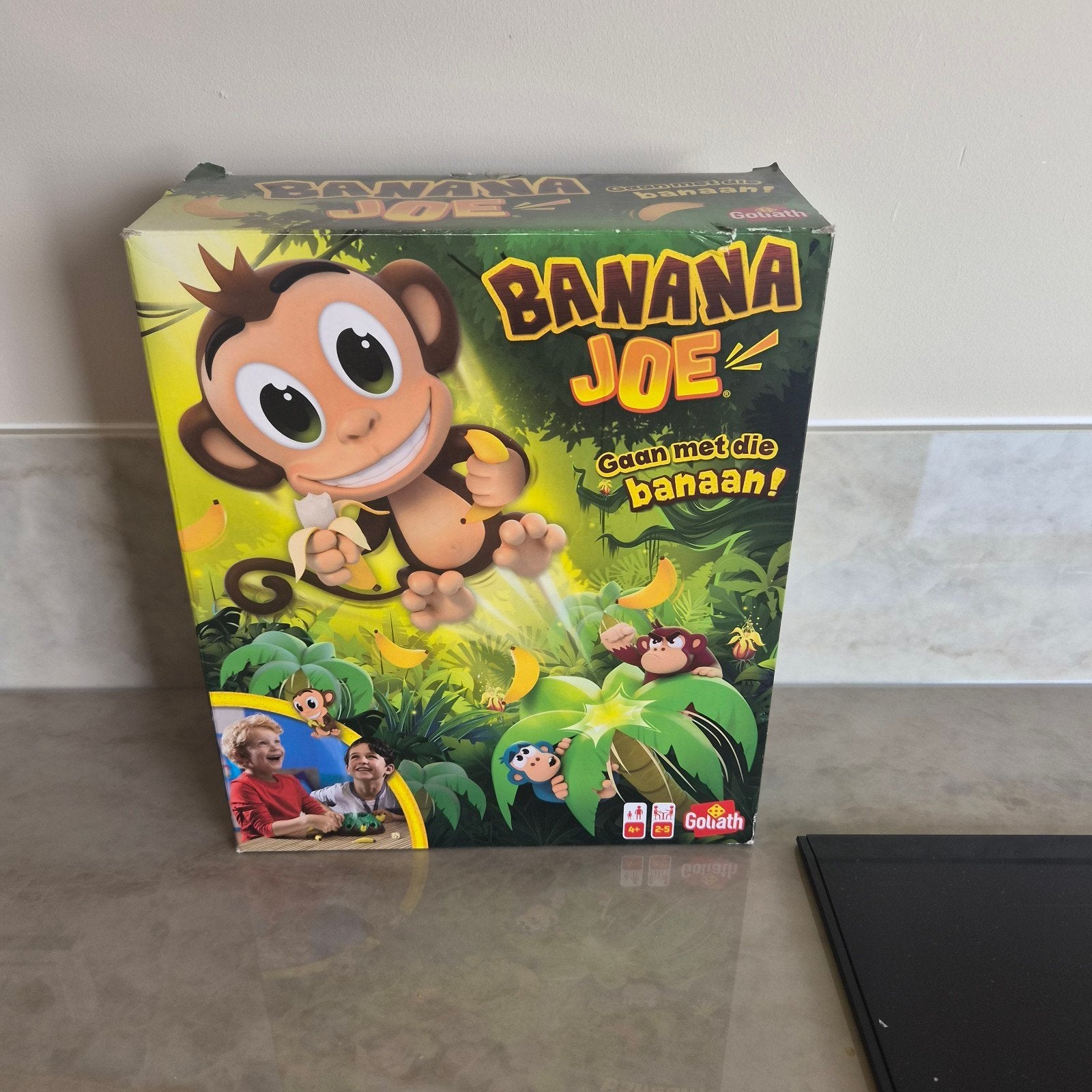 Banana Joe bordspel - Gaan met die banaan!, Drie of vier spelers, Ophalen of Verzenden, Zo goed als nieuw, Goliath