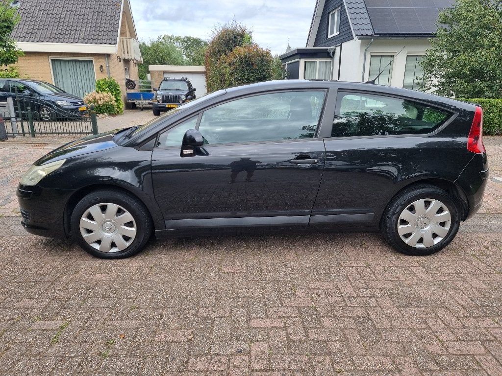 Citroën C4 1.6 16V Coupe VTR, APK t/m 08-07-2027., Auto's, Voorwielaandrijving, Stof, 4 cilinders, Zwart