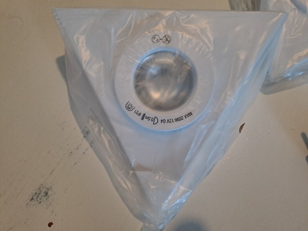Massive Halogen lampenset onder keuken kastjes NIEUW!! Wit!!, Ophalen, Halogeen, Inclusief lichtbron, Opbouwspot